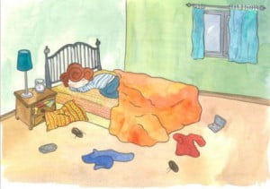 Almohada y Desorden - Libro Crecer en Salud