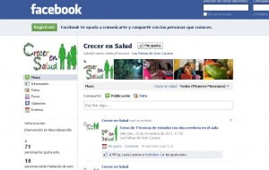 Crecer en Salud en Facebook